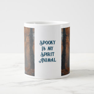 Taza De Café Gigante Spooky es mi Animal Espiritual