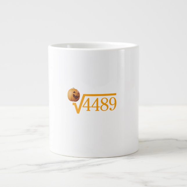 Taza De Café Gigante Square Root of 4489 Coffee Mug (Frente)