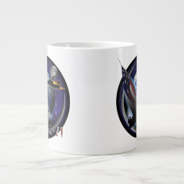 TAZA DE CAFÉ GIGANTE SR-71 HIGH RANGERS