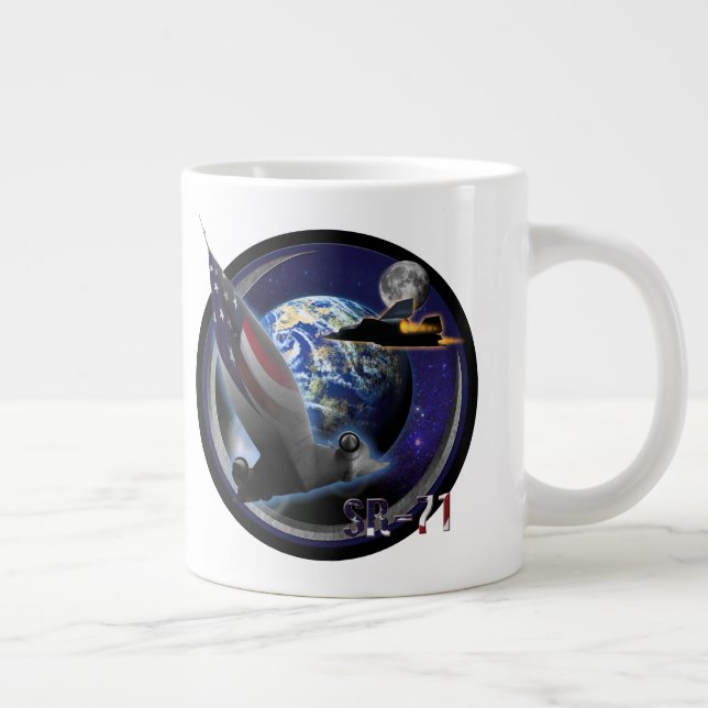 TAZA DE CAFÉ GIGANTE SR-71 HIGH RANGERS (Derecha)