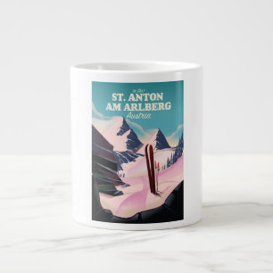 Taza De Café Gigante St. Anton am Arlberg esquí Austria