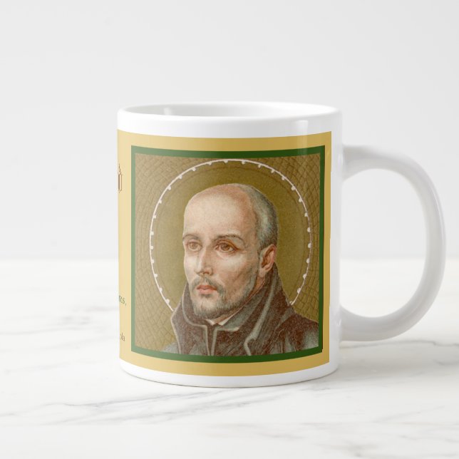 Taza De Café Gigante St Ignatius Loyola (JM 27; Cita) Café gigante (Derecha)