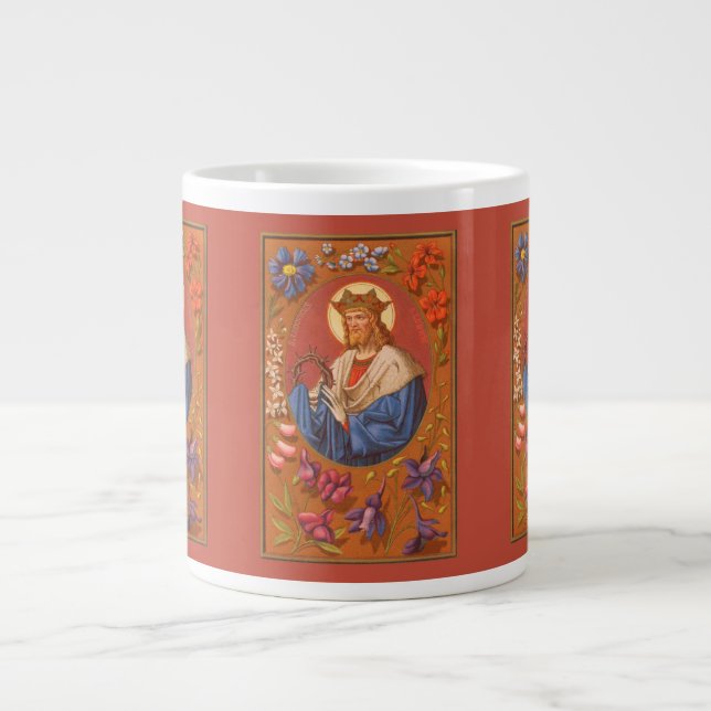 Taza De Café Gigante St. Louis IX the King (PL 05) Jumbo Mug #3 (Frente)