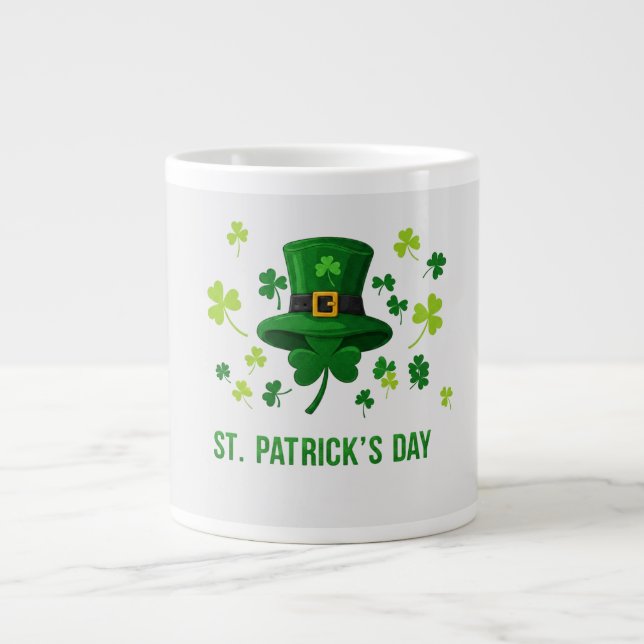 TAZA DE CAFÉ GIGANTE ST. PATRICK`S DAY (Frente)