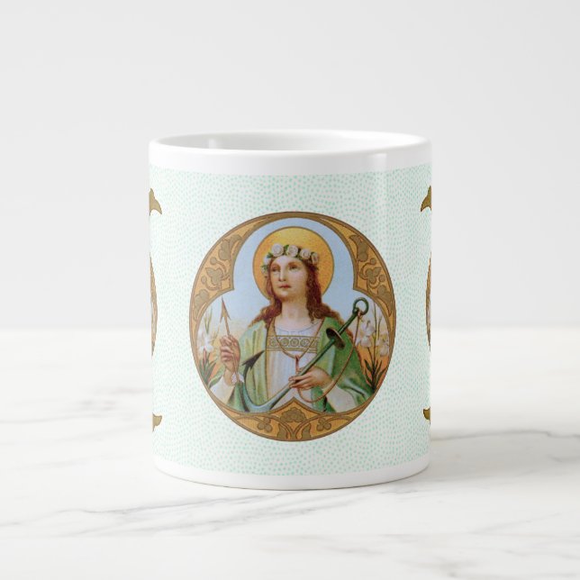 Taza De Café Gigante St. Philomena (BK 005) (Frente)