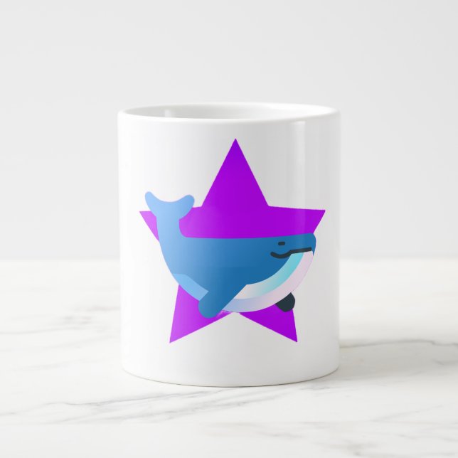 Taza De Café Gigante Star, The Whale, Whale (Frente)