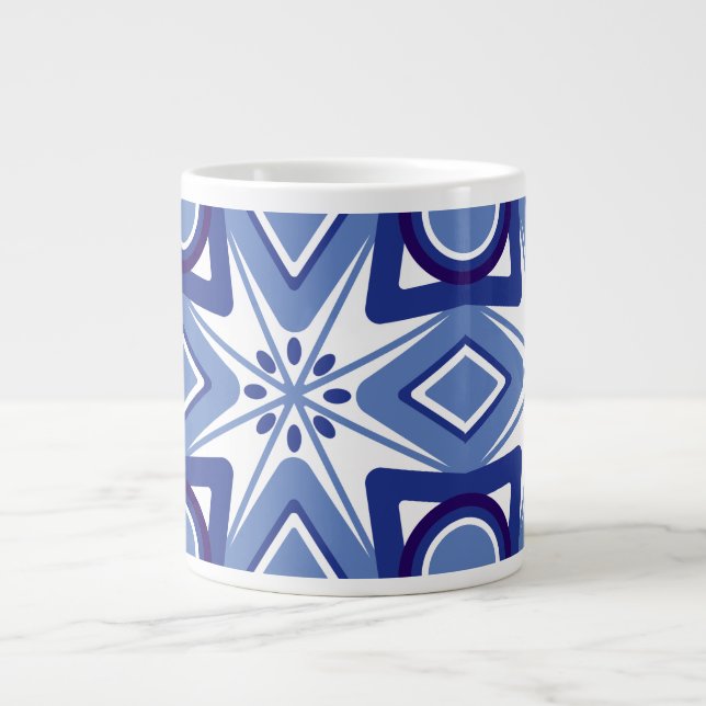 Taza De Café Gigante Starburst Polar (Frente)
