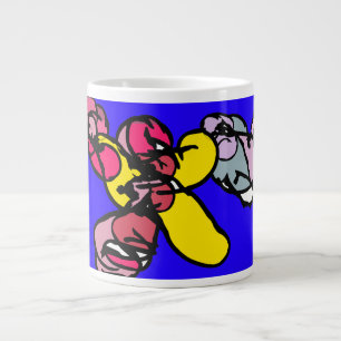 Taza De Café Gigante Starfish and Seashell