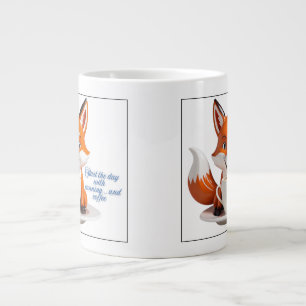 Taza De Café Gigante Start the day with  cunning… and coffee