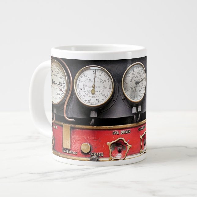 TAZA DE CAFÉ GIGANTE STEAM TRAIN GIANT COFFEE MUG (Izquierda)