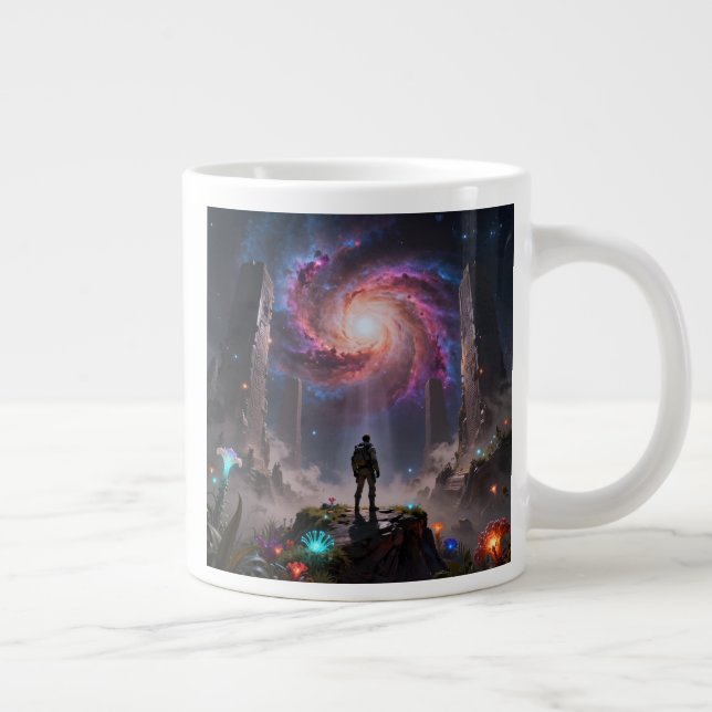 Taza De Café Gigante Stellar Path – Journey Through the Universe´3 (Derecha)
