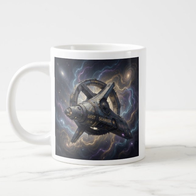 Taza De Café Gigante Stellar Path – Journey Through the Universe´7 (Izquierda)