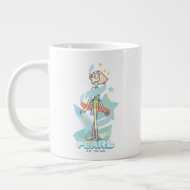 Taza De Café Gigante Steven Universe | Gráfico de caracteres de perla (Izquierda)