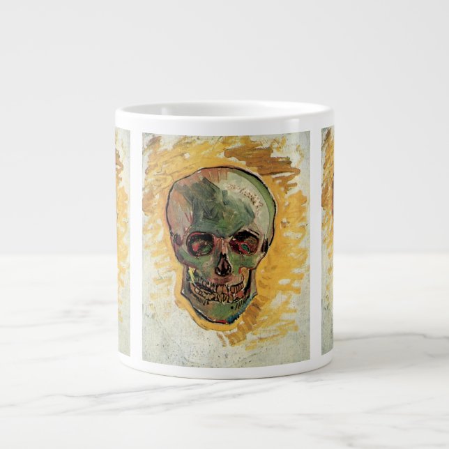 Taza De Café Gigante Still Life Skull de Vincent van Gogh (Frente)