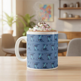 Taza De Café Gigante Stitch