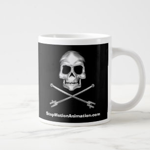 Taza De Café Gigante StopMotionAnimation.com 25º aniversario Jumbo Mug