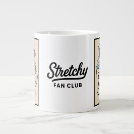 Taza De Café Gigante Stretchy Fan Club - Gran Mug