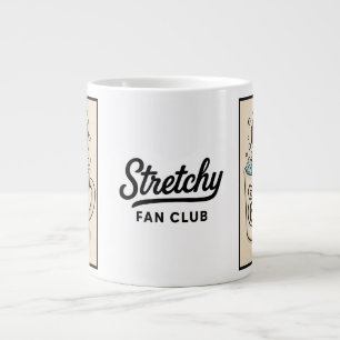 Taza De Café Gigante Stretchy Fan Club - Gran Mug
