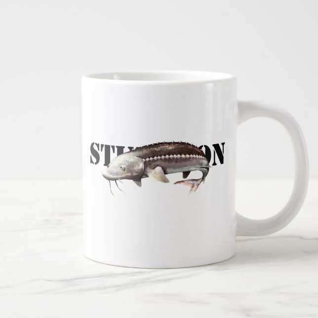 Taza De Café Gigante Sturgeon (Derecha)