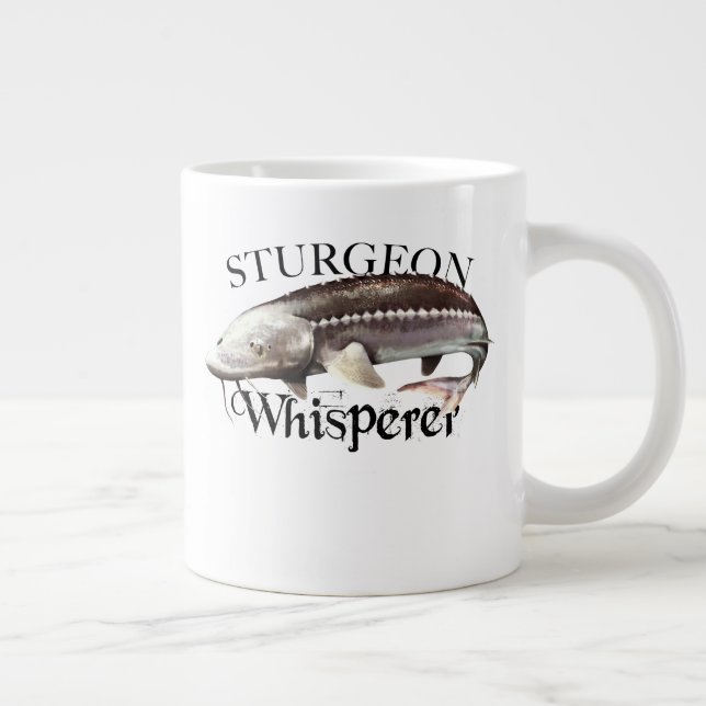 Taza De Café Gigante Sturgeon Whisperer (Derecha)
