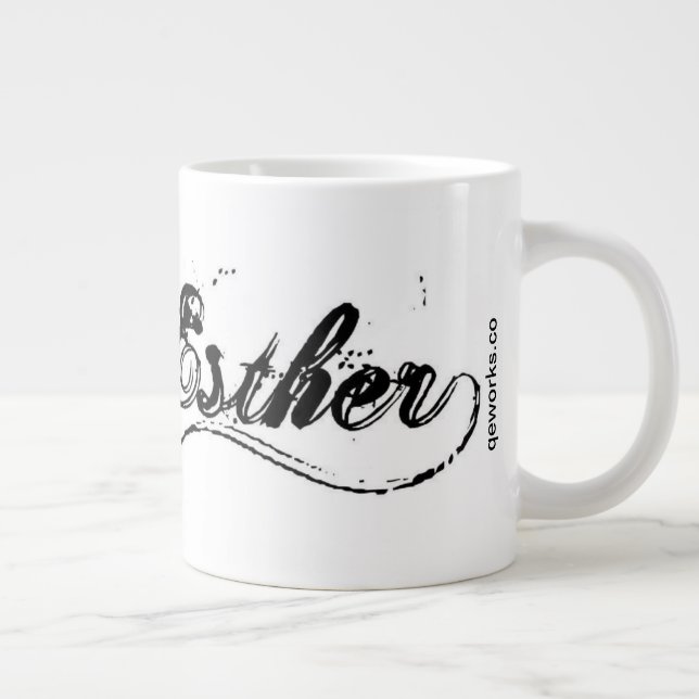 Taza De Café Gigante Su Copa Real (Derecha)