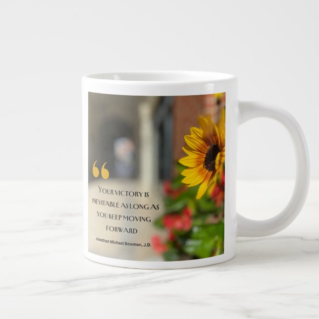 Taza De Café Gigante Su Victoria Es Inevitable (Derecha)