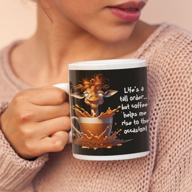 Taza De Café Gigante Subir A La Ocassión (Subido por el creador)