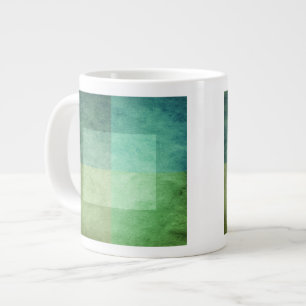 Taza De Café Gigante sucio acuarela-como el extracto gráfico 3