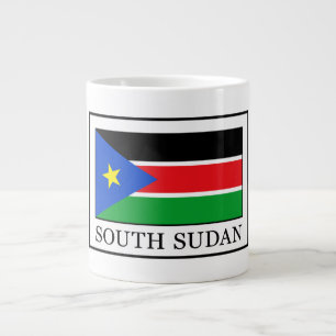 Taza De Café Gigante Sudán del Sur