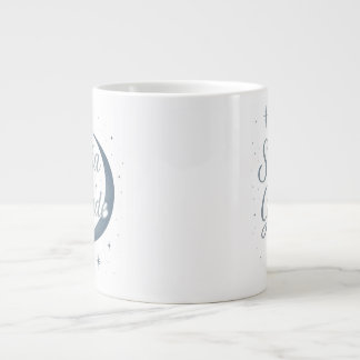 Taza De Café Gigante Sueña en Grande ✨ | Silver Moon Design