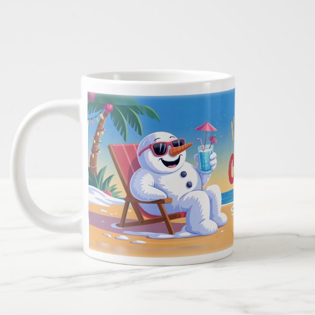 Taza De Café Gigante Sueño cálido de Navidad (Izquierda)