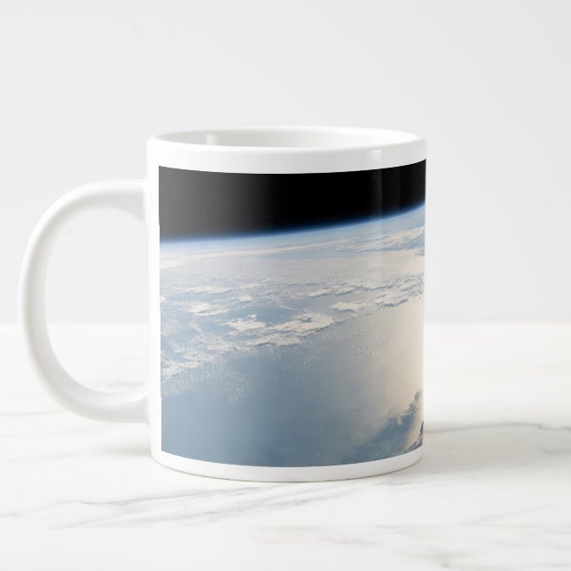 Taza De Café Gigante Sunglint Reflexiona Sobre El Golfo De México (Izquierda)