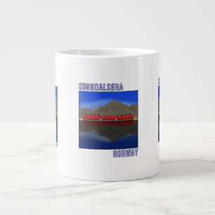 Taza De Café Gigante Sunndalsora Noruega Escandinavia