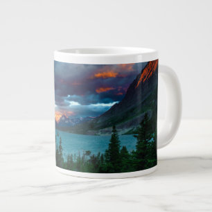 Taza De Café Gigante SunRise en el lago St. Mary