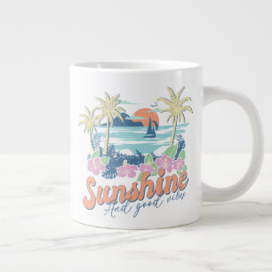 Taza De Café Gigante Sunshine and Good Vibes
