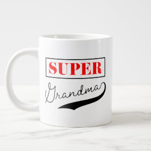 Taza De Café Gigante Super Abuela