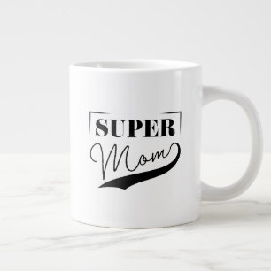 Taza De Café Gigante Super Mamá