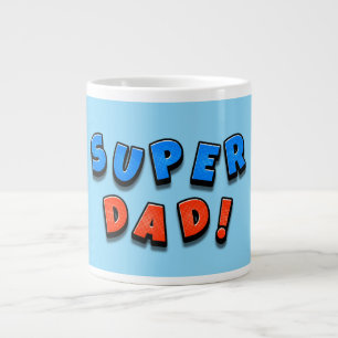 Taza De Café Gigante Super Papá