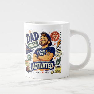 Taza De Café Gigante Super Papá