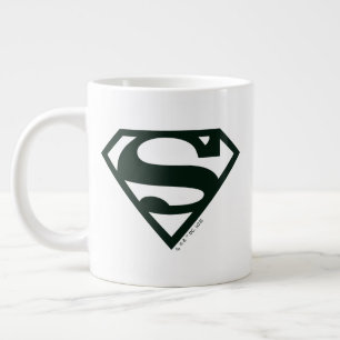 Taza De Café Gigante Supergirl Escudo S Sólido