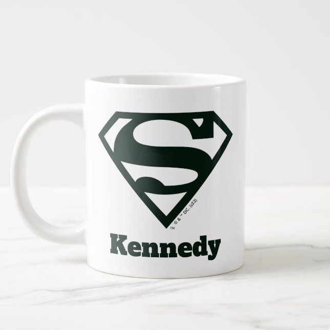 Taza De Café Gigante Supergirl Solid S-Shield (Izquierda)
