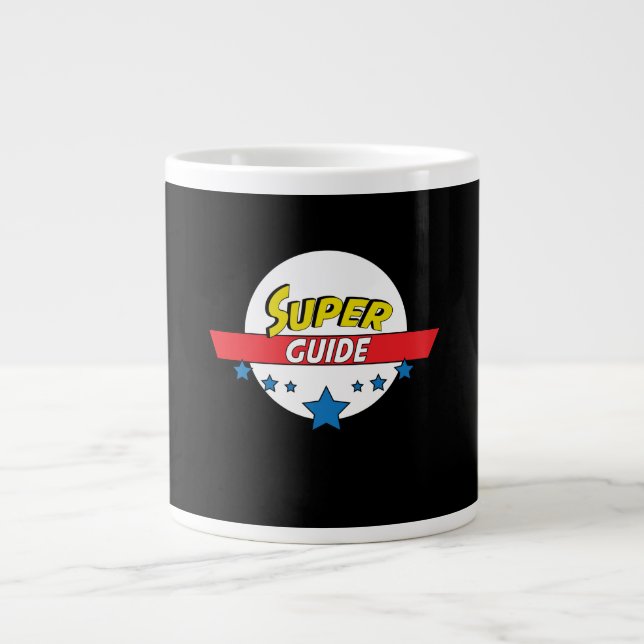 Taza De Café Gigante Superguía, #guide (Frente)