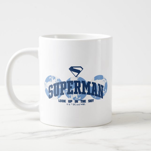 Taza De Café Gigante Superman en todo el mundo (Izquierda)