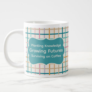 Taza De Café Gigante Supervivencia del café para maestros