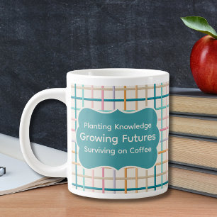 Taza De Café Gigante Supervivencia del café para maestros