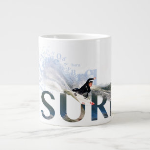 Taza De Café Gigante Surf