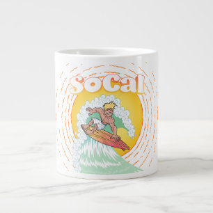 Taza De Café Gigante Surfista de SoCal