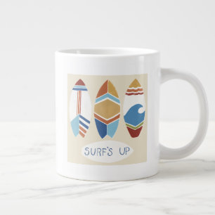Taza De Café Gigante ¡Surf's Up! Surfboards