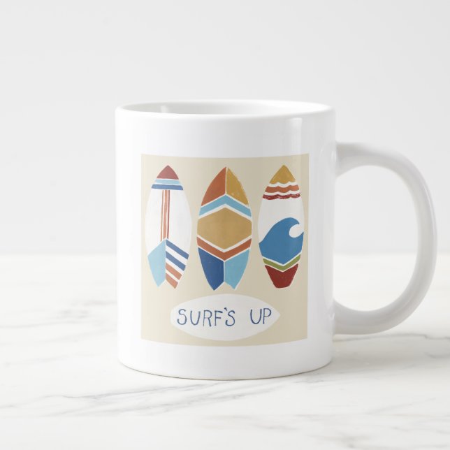 Taza De Café Gigante ¡Surf's Up! Surfboards (Derecha)