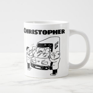 Taza De Café Gigante Sustitución del parabrisas y de las reparaciones